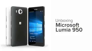 Unboxing Lumia 950