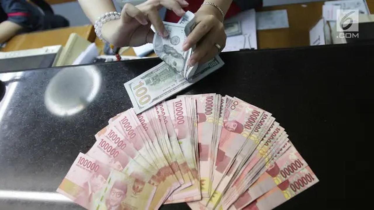 Rupiah Sudah Tembus Rp 18.200 per Dolar AS Selasa Pagi