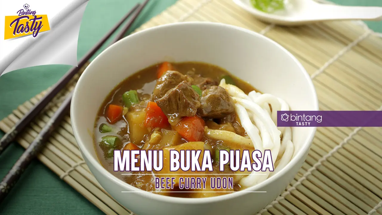 [Bintang] Menu Buka Puasa: Beef Curry Udon