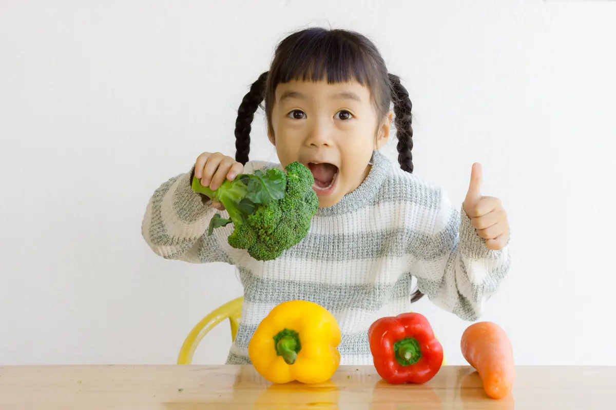 anak suka sayur