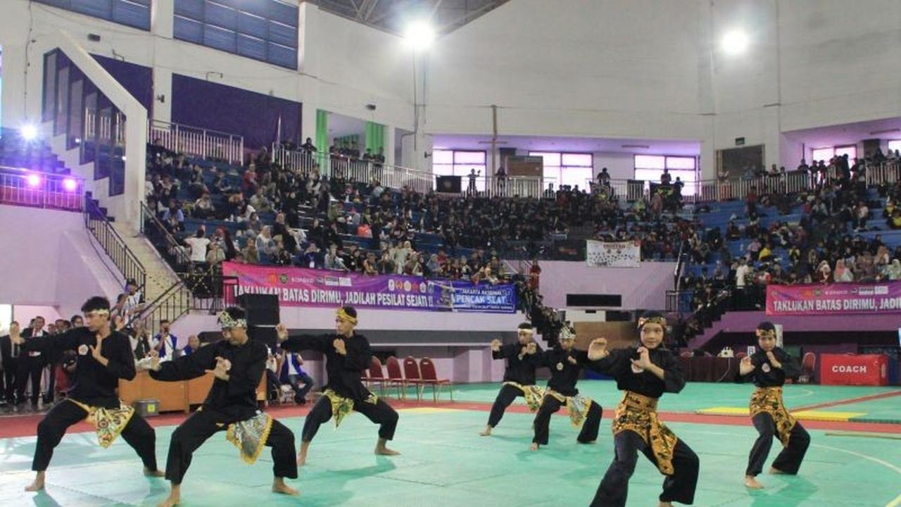 Ribuan Atlet Ikuti Kejuaraan Jakarta Nasional Pencak Silat ke-2 di GOR Ciracas