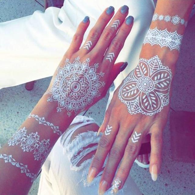 Tradisi Tato Henna Ala Arab Untuk Acara Pernikahan Fashion Beauty Liputan6 Com