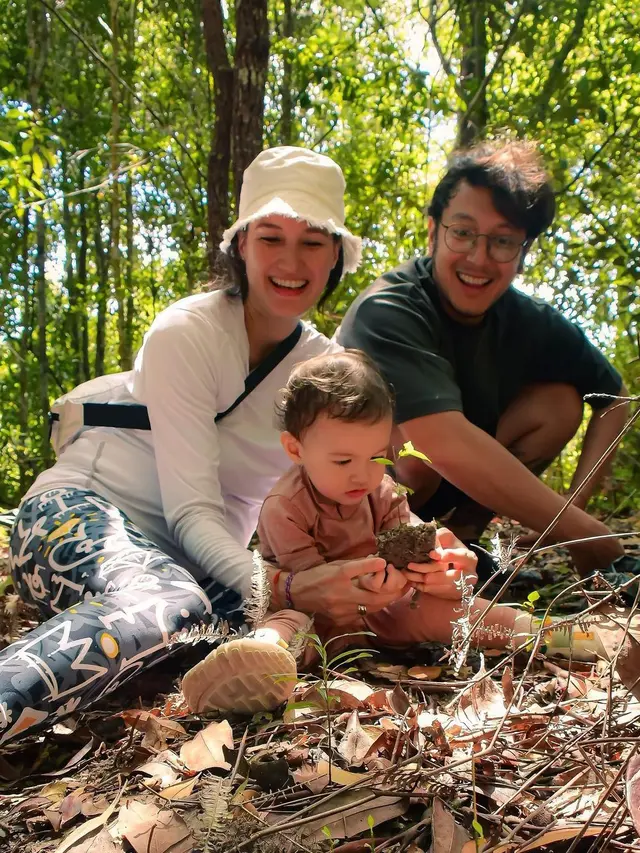 Dimas Anggara, Nadine Chandrawinata, Nadi Djiwa Anggara (Instagram/dimsanggara)
