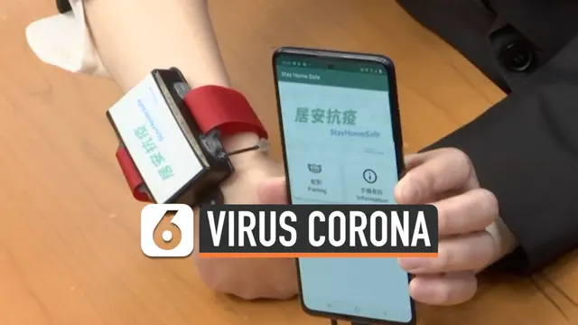 VIDEO: Virus Corona Merebak, Hong Kong Keluarkan Gelang Khusus