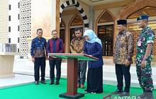 Fakta Unik: Masjid Baitus Sholihin Mirip Nabawi Diresmikan Khofifah di SMAN 3 Taruna Angkasa Madiun