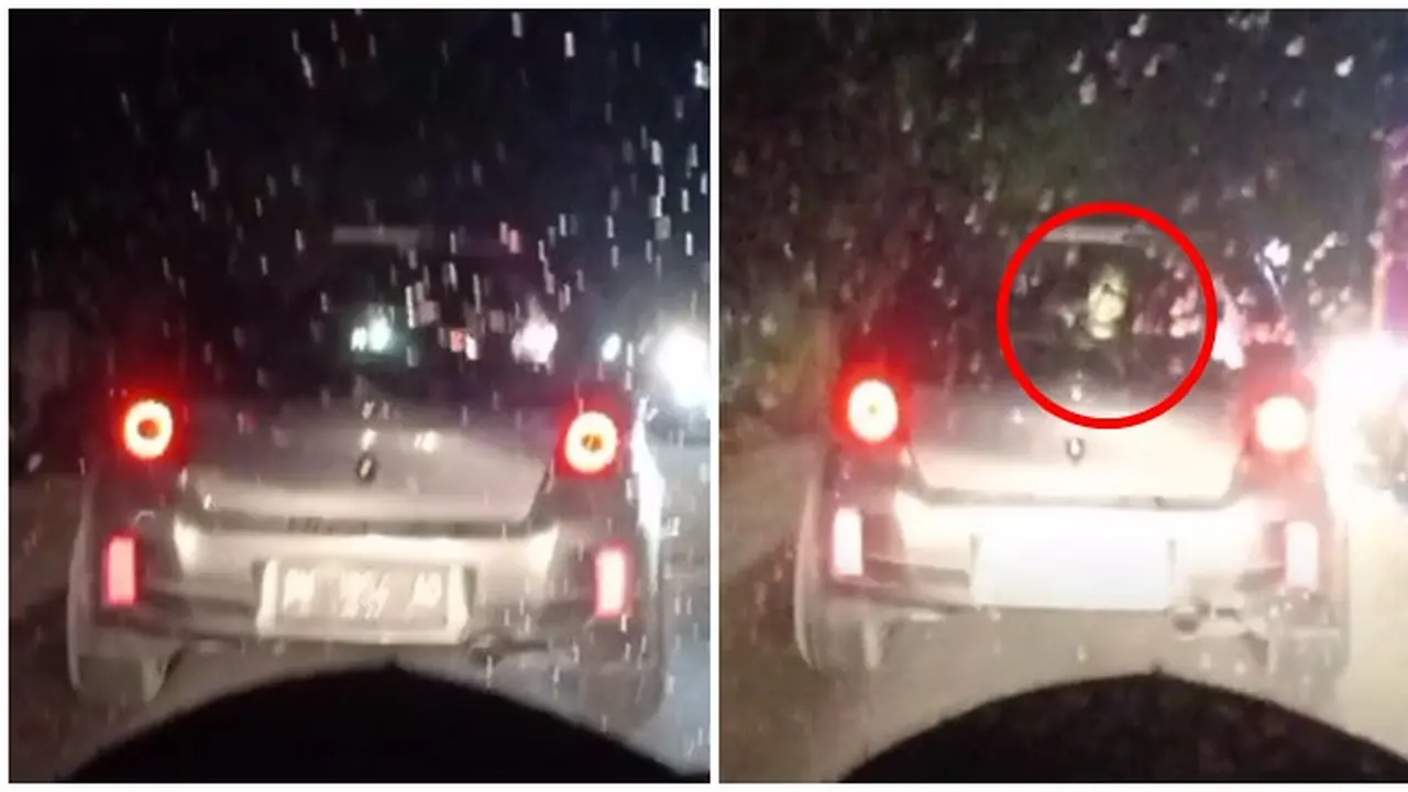 Viral Video Diduga Penampakan Bocah di Dalam Mobil, Bikin Ikut Merinding