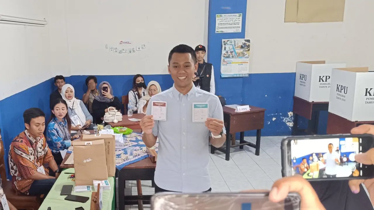 Calon wali kota Batu nomor urut 2 Firhando Gumelar.