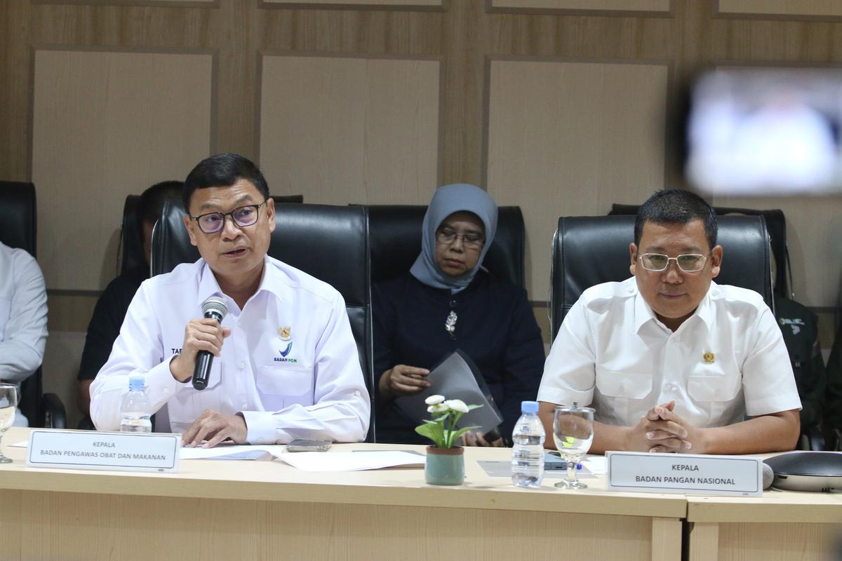 BPOM dan Bapanas konpres soal anggur shine muscat