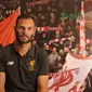 Legenda Liverpool, Patrik Berger hadir pada acara LFC World di Mal Taman Angrek, Jakarta (08/03/2018). (Bola.com/Nick Hanoatubun)