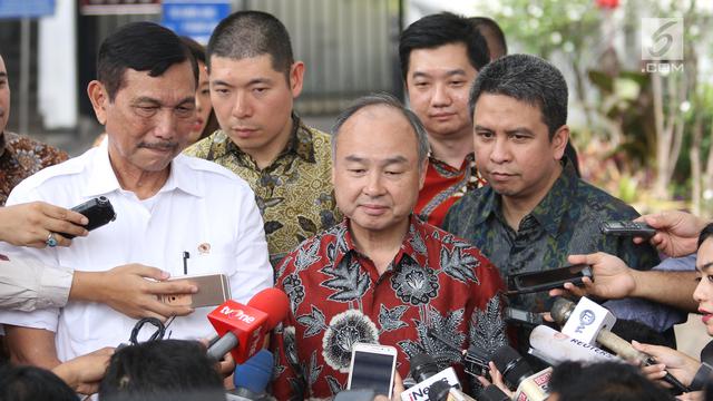 Bos SoftBank Temui Presiden Jokowi