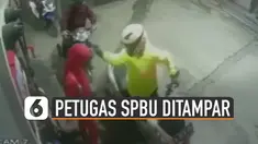 Beredar video yang memperlihatkan konsumen sedang menampar petugas SPBU. Kejadian ini karena konsumen tidak mau antri.