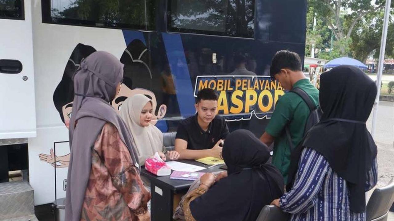 Imigrasi Langsa Hadirkan Layanan Paspor Keliling di CFD, Mudahkan Warga Urus Dokumen Perjalanan