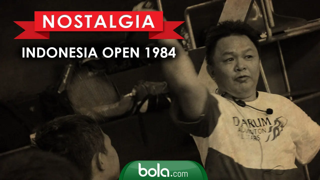 Noslatgia Indonesia Open 1984 Lius Pongoh (bola.com/Rudi Riana)