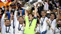 Real Madrid meraih gelar La Decima di Liga Champions dengan mengalahkan Atletico Madrid.