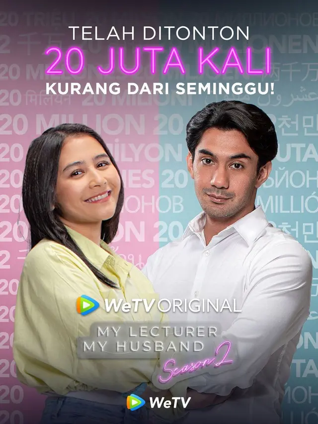 My Lecturer My Husband 2. (Foto: Dok. Instagram @prillylatuconsina96)