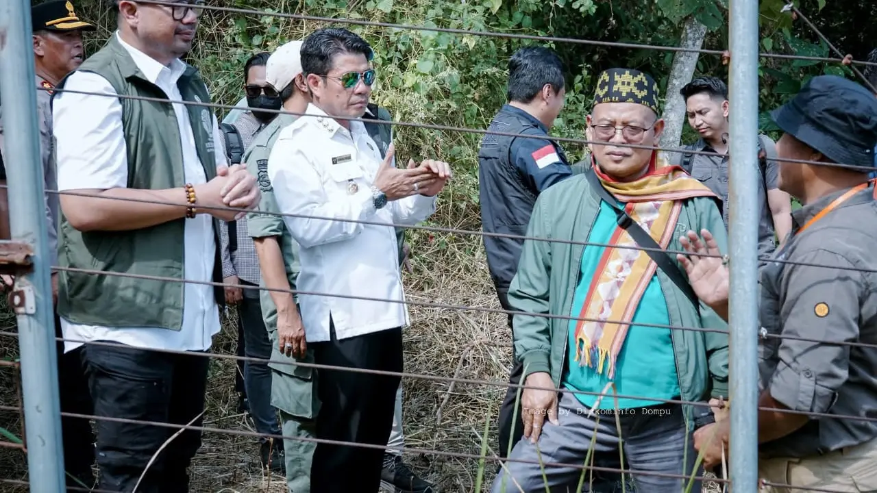 Sanctuary Rusa Timor di lereng Gunung Tambora, Dompu. (Foto: Liputan6.com/Miftahul Yani)