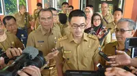 Mendengar dirinya dipanggil KPK, Zumi Zola langsung membatalkan sejumlah agenda kerjanya. (B Santoso/Liputan6.com)