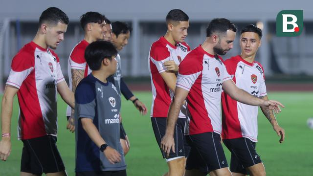 Foto: Sempat Dicoret Shin Tae-yong, Eliano Reijnders Tetap Semangat Ikut Latihan Bersama Timnas Indonesia Jelang Laga Melawan Arab Saudi