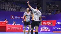 Dejan Ferdinansyah/Gloria Emanuelle Widjaja lolos ke perempat final China Open 2024.&nbsp;Ganda campuran Indonesia itu menang atas pasangan Malaysia Chen Tang Jie/Toh Ee Wei&nbsp;21-15, 13-21, serta 21-9 di Olympic Sports Center Gymnasium, Kamis (19/9/2024). (foto: PP PBSI)