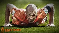 Arjen Robben (Liputan6.com/Yoshiro)