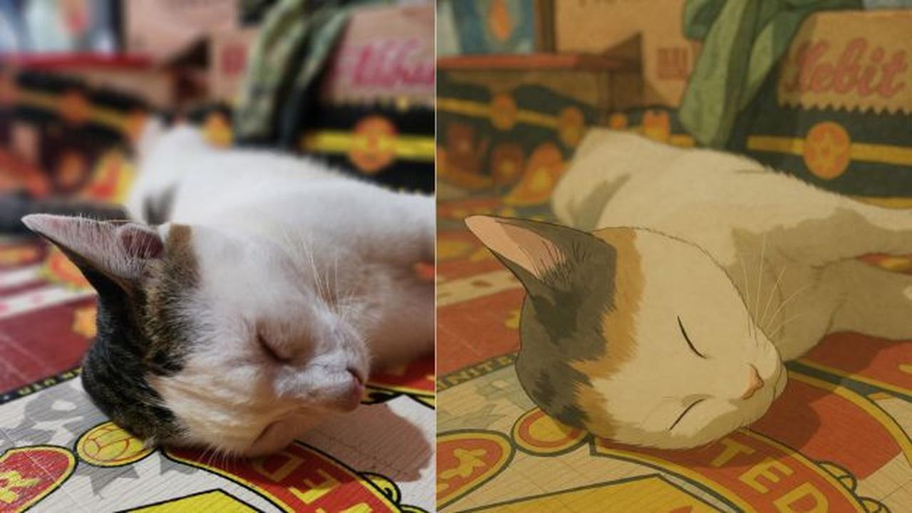 Gambar ala Studio Ghibli via ChatGPT