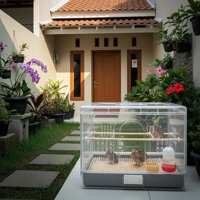 9 Ide Kandang Puyuh Mini di Rumah Rapat, Desain Efisien dan Tetap Rapi