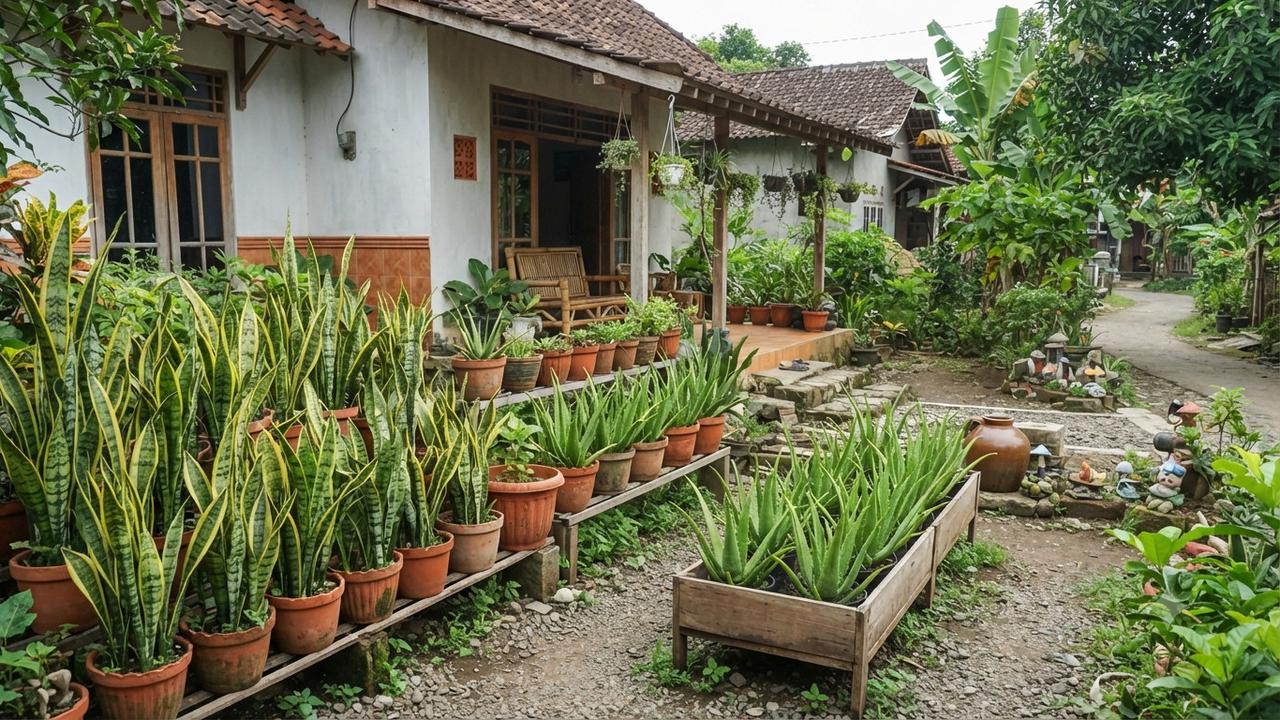 Tanaman yang terlihat mirip Lidah Mertua dan Lidah Buaya