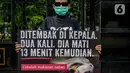 Aktivis dari PETA melakukan aksi mengecam pemotongan sapi di depan Kementerian Pertanian, Jakarta, Kamis (11/11/2021). Mereka menemukan beberapa rumah potong hewan (RPH) di Indonesia memotong sapi dengan tidak benar yang membuat tersiksa 13 menit sebelum mati. (Liputan6.com/Faizal Fanani)
