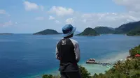 Pulau Marak yang berada di Kabupaten Pesisir Selatan, Sumatera Barat, tepatnya berada di Nagari Sungai Pinang, Kecamatan Koto XI Tarusan, Kabupaten Pesisir Selatan, sekitar satu jam dari Kota Padang. (Liputan6.com/ Novia Harlina)