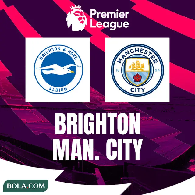 Premier League - Brighton Vs Manchester City