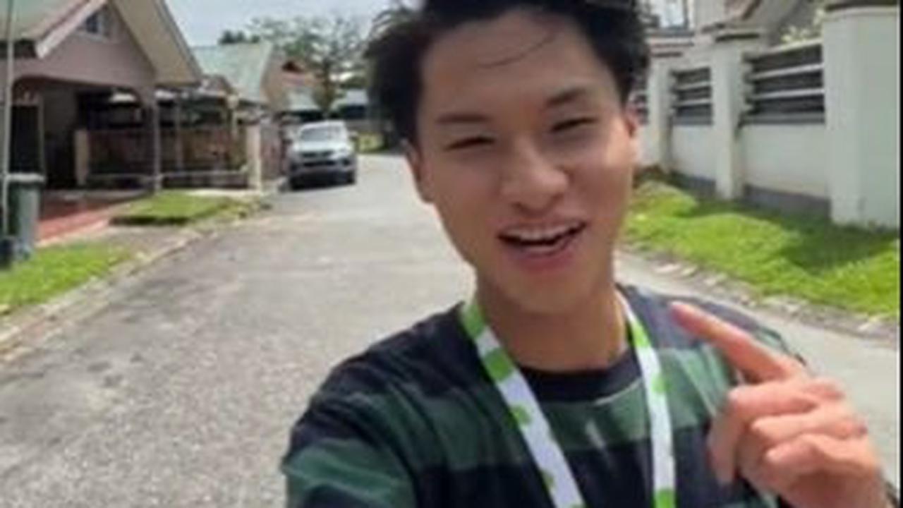 Seorang konten kreator Leonardo Edwin merekam kondisi pemukiman modern di Freeport.