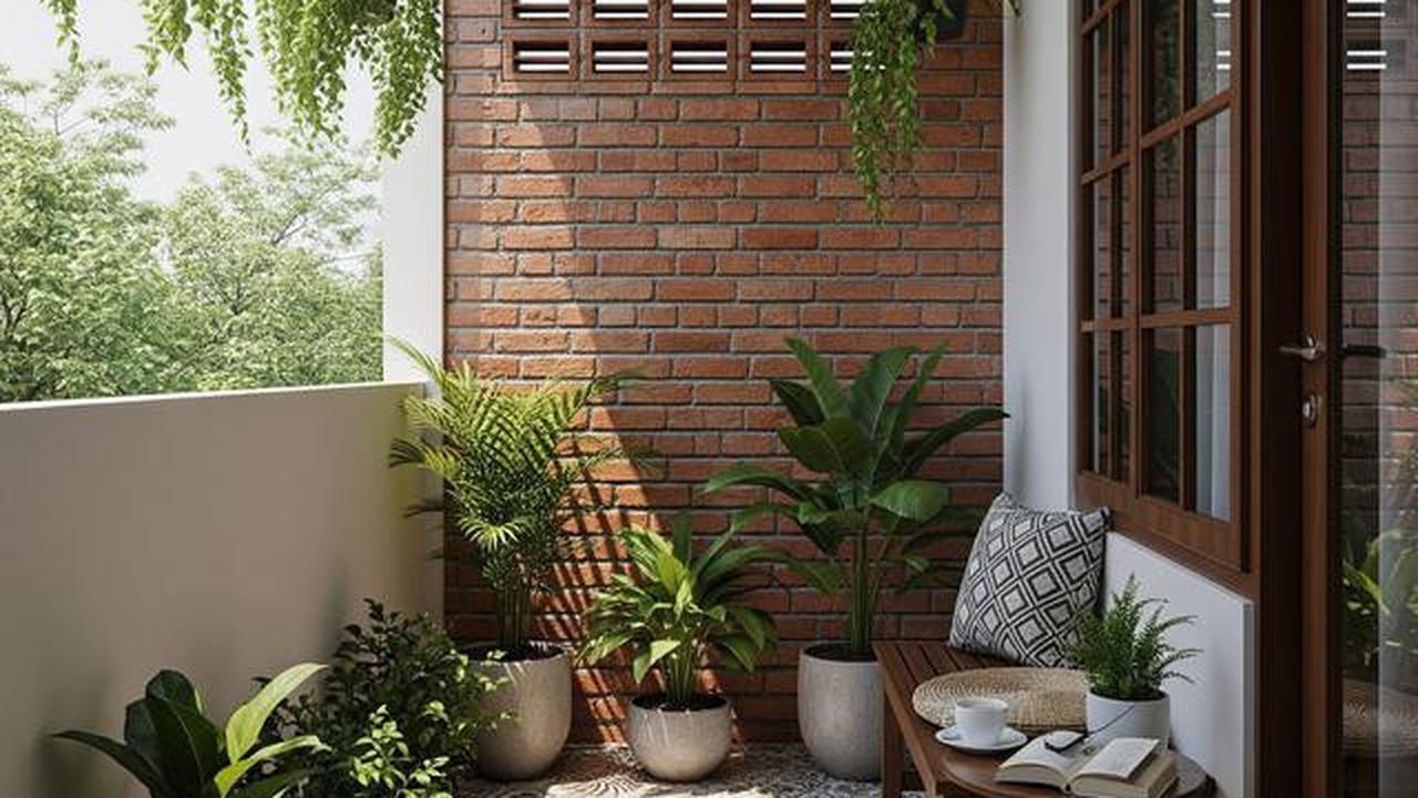 9 Model Teras Kecil di Rumah Petak Supaya Tidak Pengap, Nyaman dan Estetik