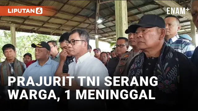 VIDEO: Pangdam I Bukit Barisan Minta Maaf Usai Prajurit TNI Serang Warga Desa