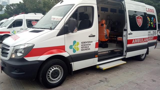 Ambulans Kementerian Kesehatan untuk Asian Games 2018