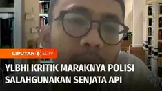 YLBHI mendukung wacana untuk melucuti senjata api polisi menyusul maraknya kasus kekerasan bersenjata melibatkan polisi. Menurut YLBHI, banyak kerja-kerja polisi yang sebenarnya tidak membutuhkan senjata api.