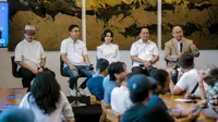 Jumpa pers International Jazz Golo Mori Festival yang akan diselenggarakan 12 April 2025 di Golo Mori Convention Center, Manggarai, NTT. (dok. ITDC)
