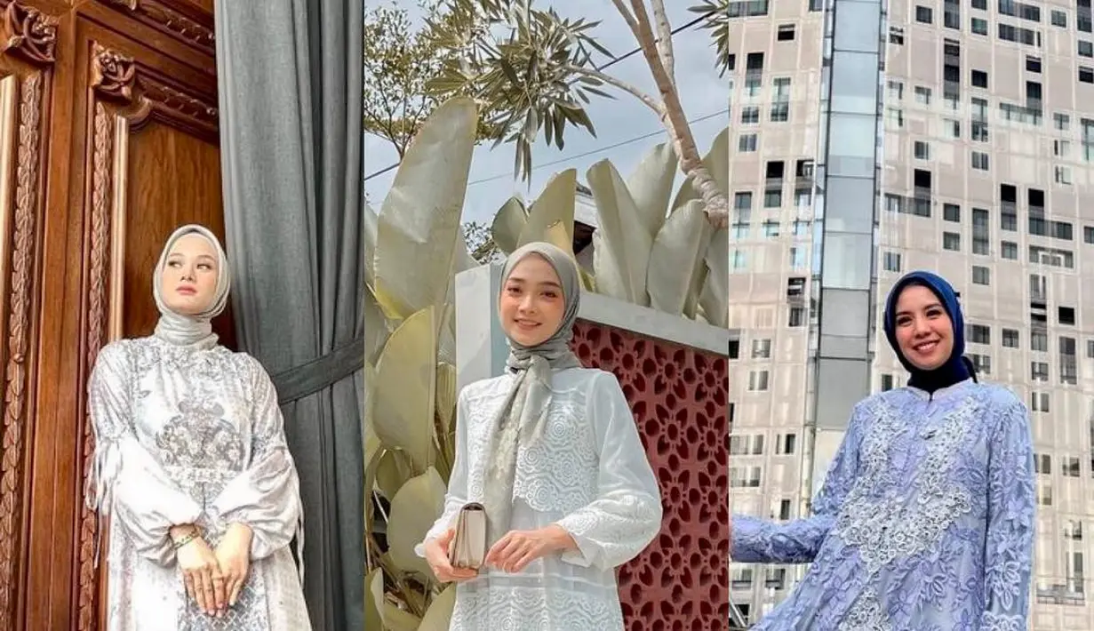 Mulai dari Dinda Hauw hingga Tya Ariestya, berikut model baju gamis kekinian yang bisa jadi inspirasi untuk lebaran.