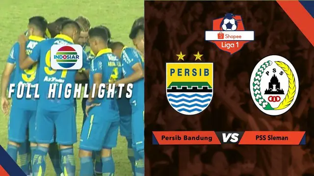 VIDEO: Flashback Shopee Liga 1, Persib Bandung Taklukkan PSS Sleman Berkat Gol Menit-Menit Akhir Erwin Ramdani