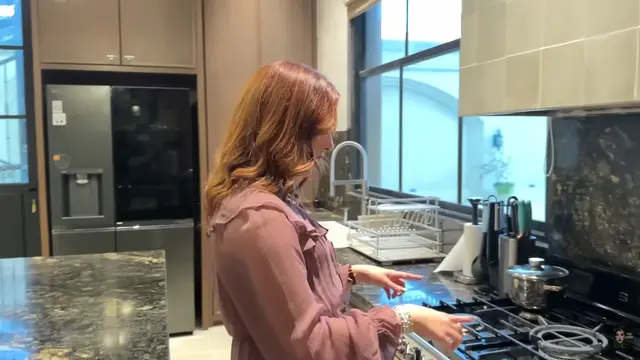 Potret Dapur Kotor di Rumah Baru Tasya Farasya