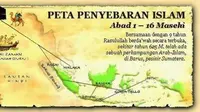 Peta penyebaran islam