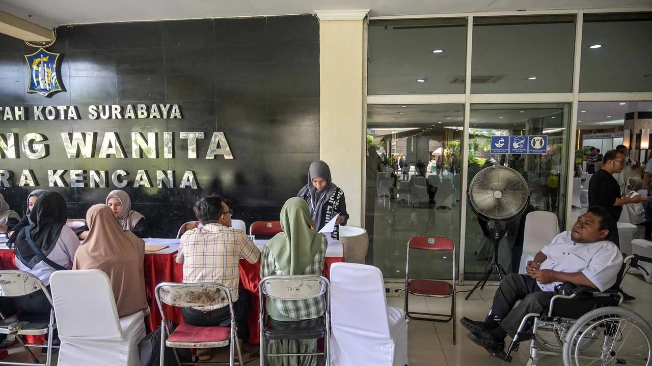 FOTO: Surabaya Gelar Job Fair Khusus Disabilitas, Sediakan Ratusan Peluang Kerja