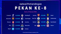 Simak Jadwal Live Streaming Liga Champions Pekan Ke-8, Tayang di Vidio