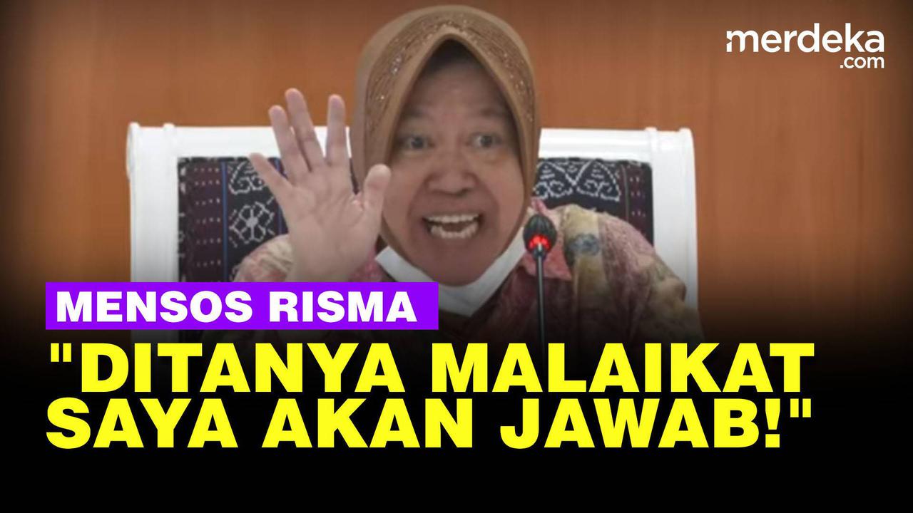 VIDEO: Mensos Risma Berani Jawab Malaikat di Akhirat Usai Kantornya Digeledah KPK