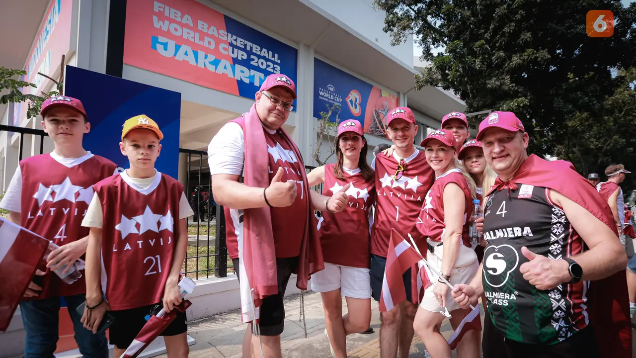 Suporter Latvia - Piala Dunia FIBA 2023