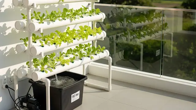 Desain Kebun Sayur Pakai Pipa untuk Rumah Minimalis