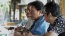 Amor Network meminta kepada aparat berwenang untuk mengusut tuntas temuan Badan Pengawasan Keuangan dan Pembangunan (BPKP) tentang "Ahok Center" terkait dana hingga triliyunan rupiah, Jakarta, Rabu (18/3/2015). (Liputan6.com/Andrian M Tunay) 