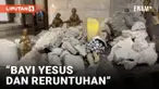 "Bayi Yesus dan Reruntuhan" Tandai Natal di Bethlehem