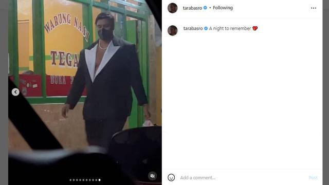 Jajan di Warteg, Gaya Daniel Adnan Suami Tara Basro Ini Jadi Sorotan