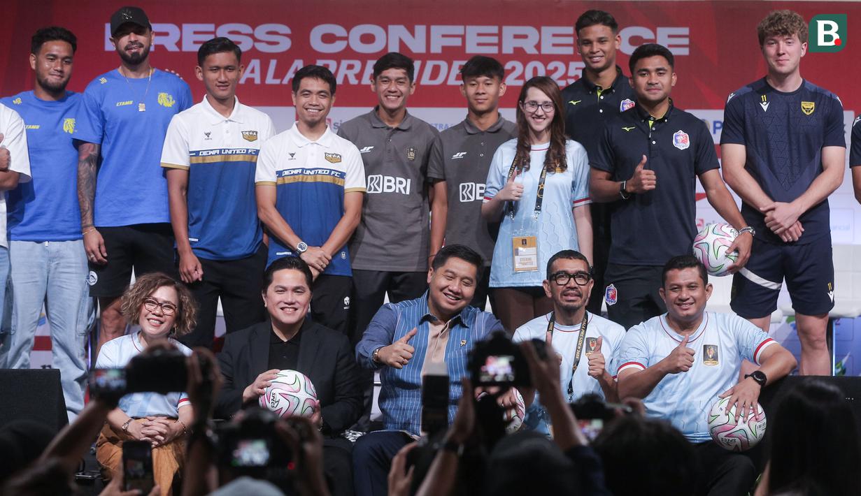 Piala Presiden 2025 akan dibuka dengan dua pertandingan menarik pada Minggu, 6 Juli 2025. Sementara laga final pada 13 Juli 2025. (Bola.com/M Iqbal Ichsan)