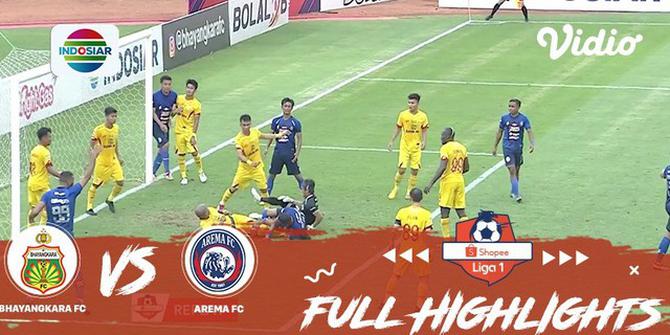 VIDEO: Highlights Liga 1 2019, Bhayangkara FC Vs Arema FC 1-0
